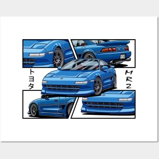 Toyota MR2, JDM Car Posters and Art